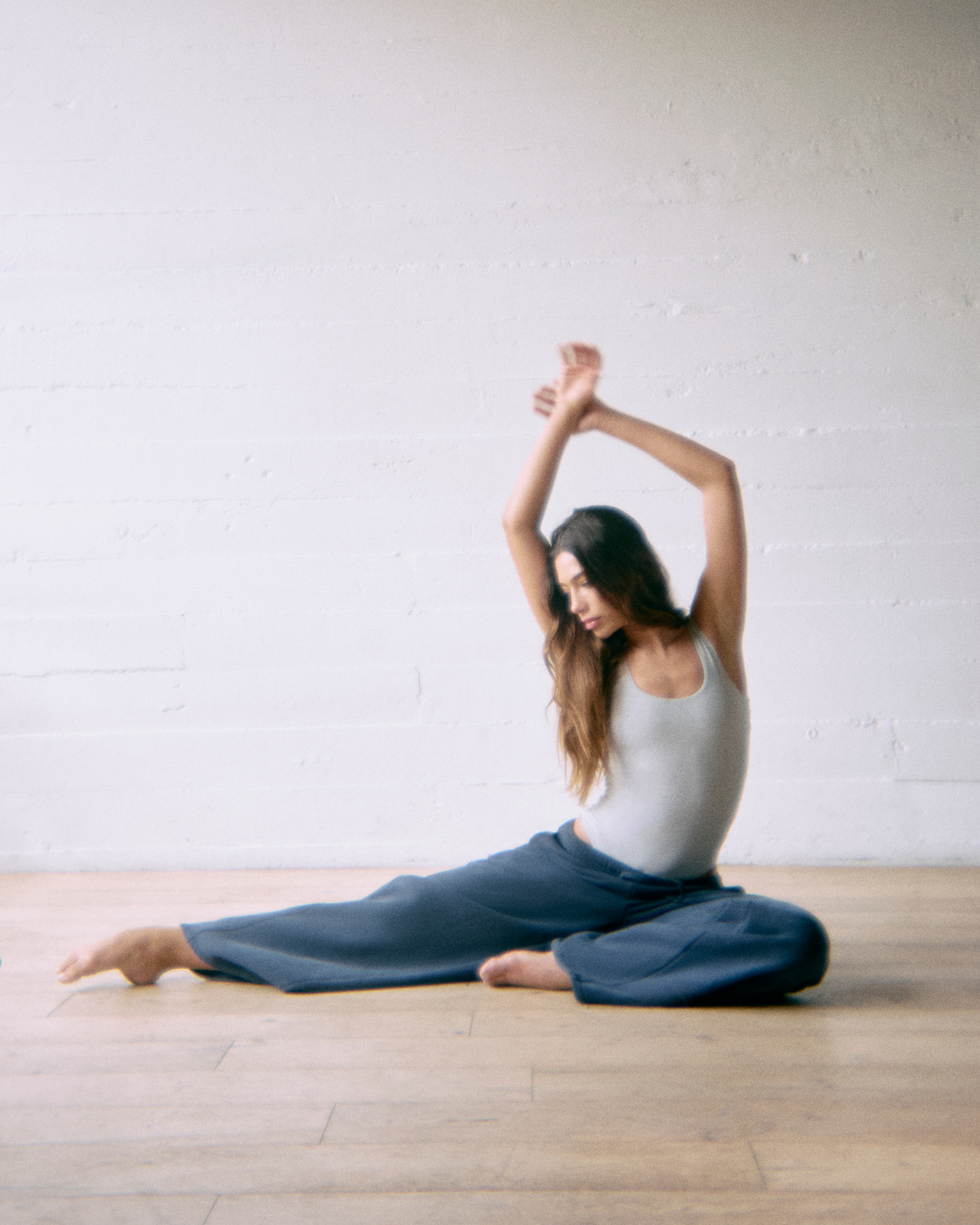 woman in vuori doing yoga