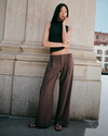 woman wearing vuori denim