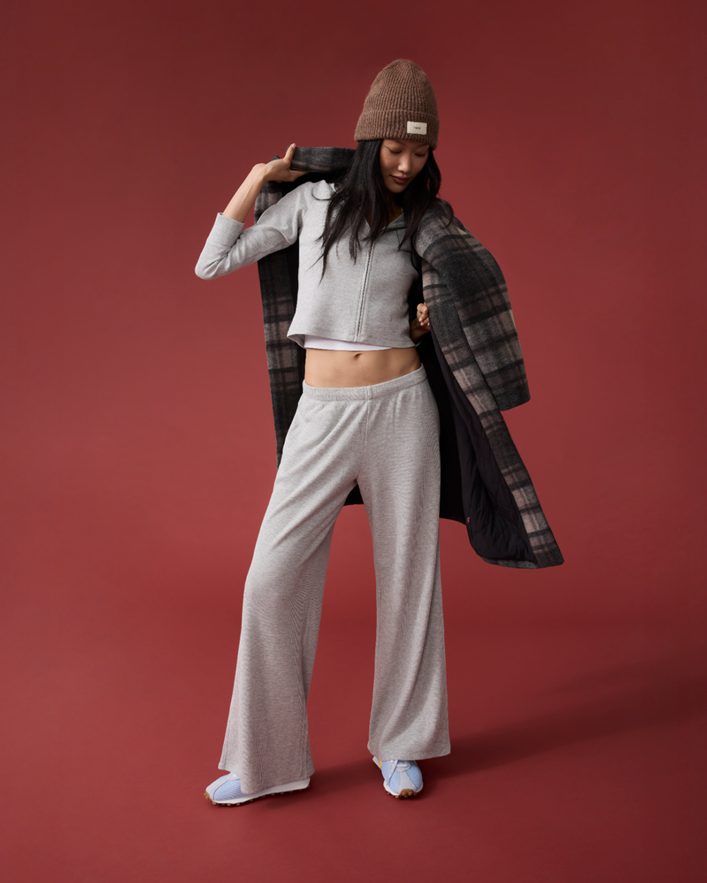 woman in restore trench