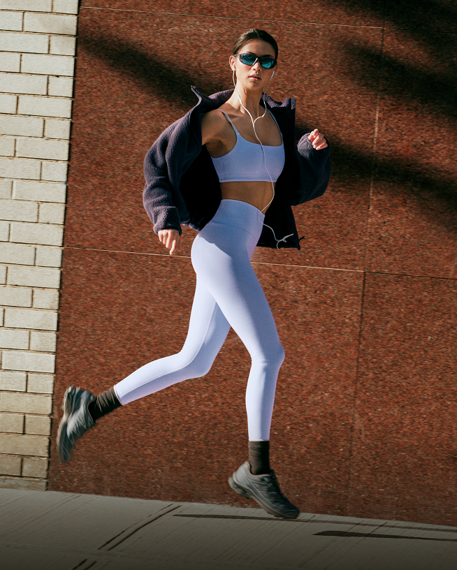 woman wearing alltheform matching set