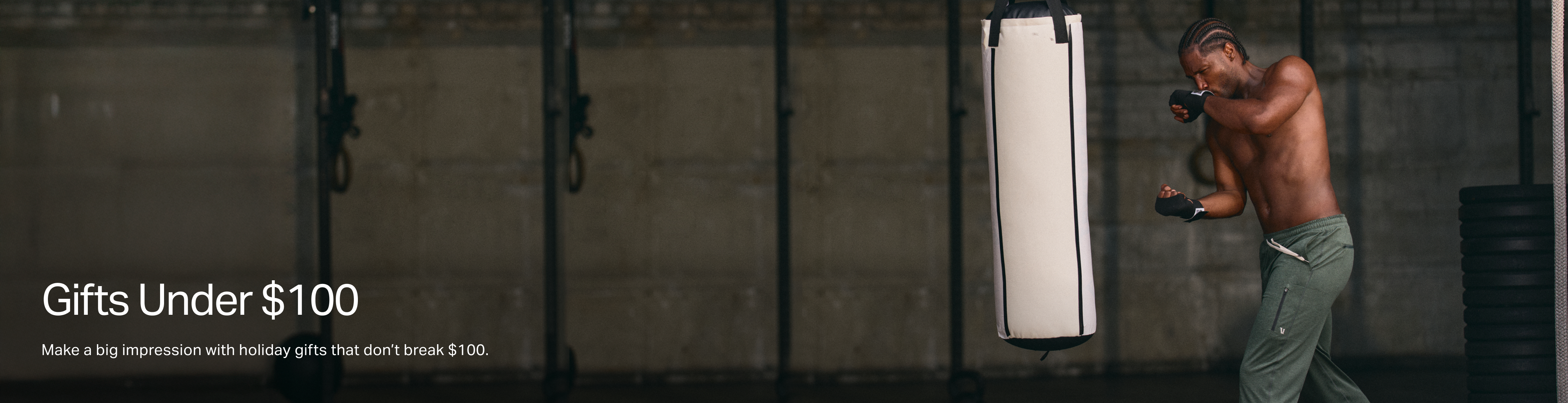 man wearing vuori joggers