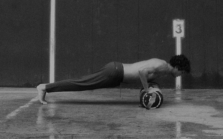 man working out in sunday pant