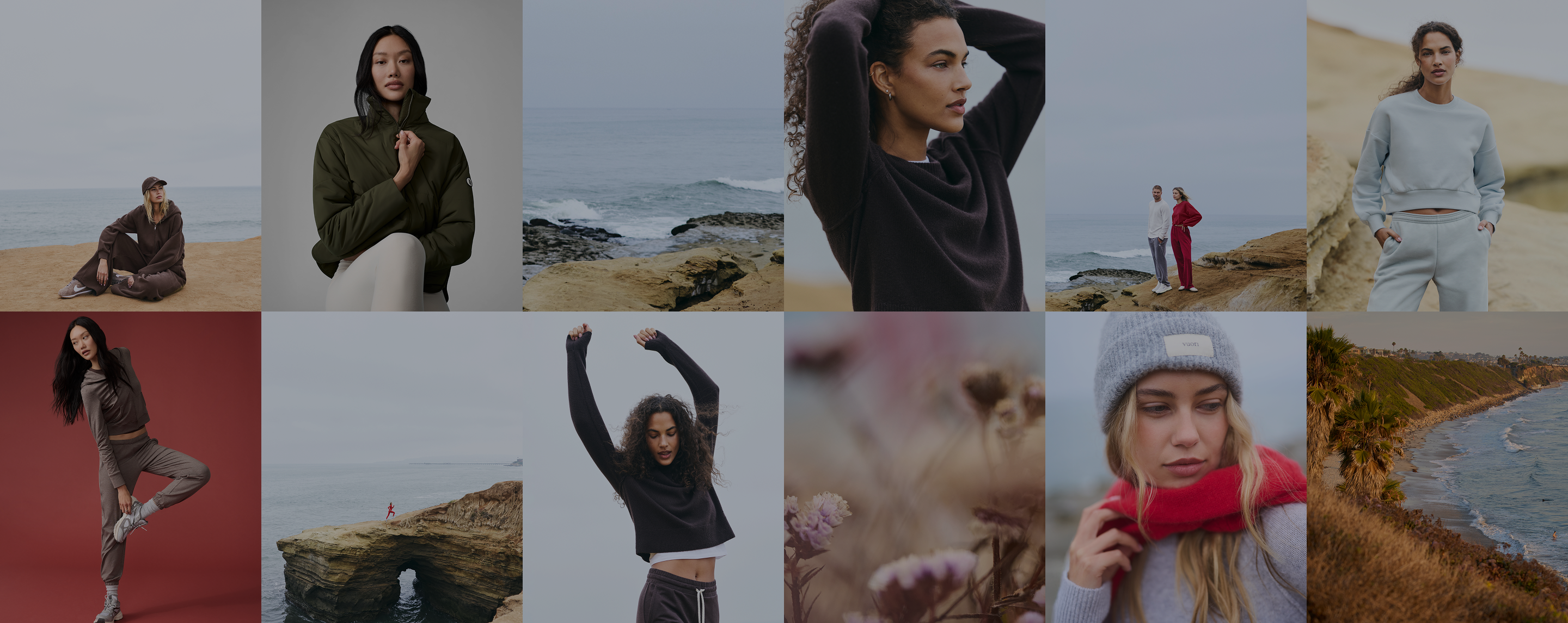 women in vuori clothing