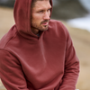 man wearing vuori hoodie