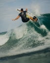 taylor knox surfing in vuori clothing