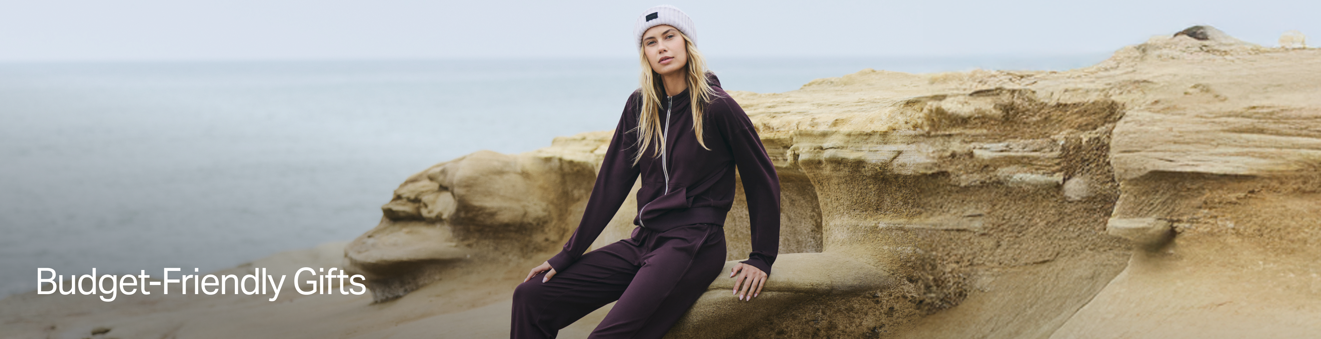 woman wearing vuori halo