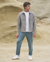 man wearing vuori clothing