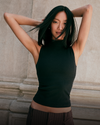 woman wearing vuori tank