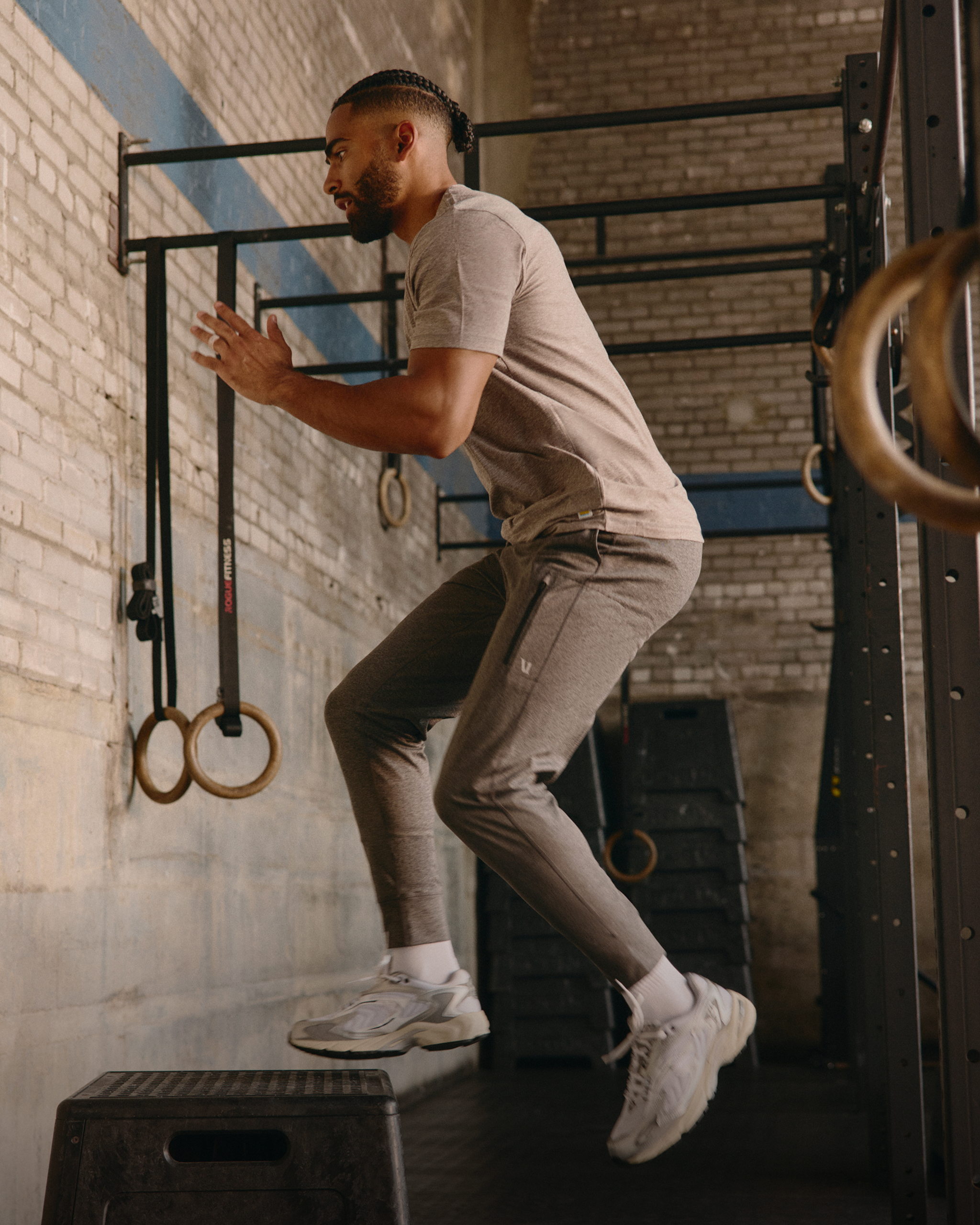 man wearing sunday performance jogger