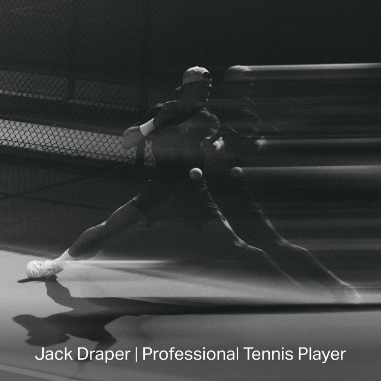 jack draper in vuori clothing