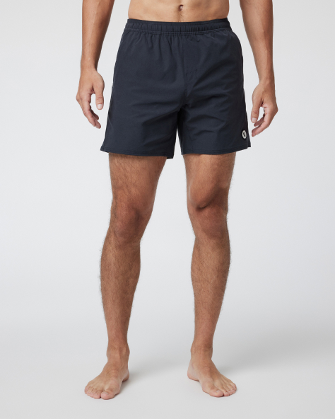 man wearing maverick volley short