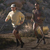 men running in vuori terrain capsule
