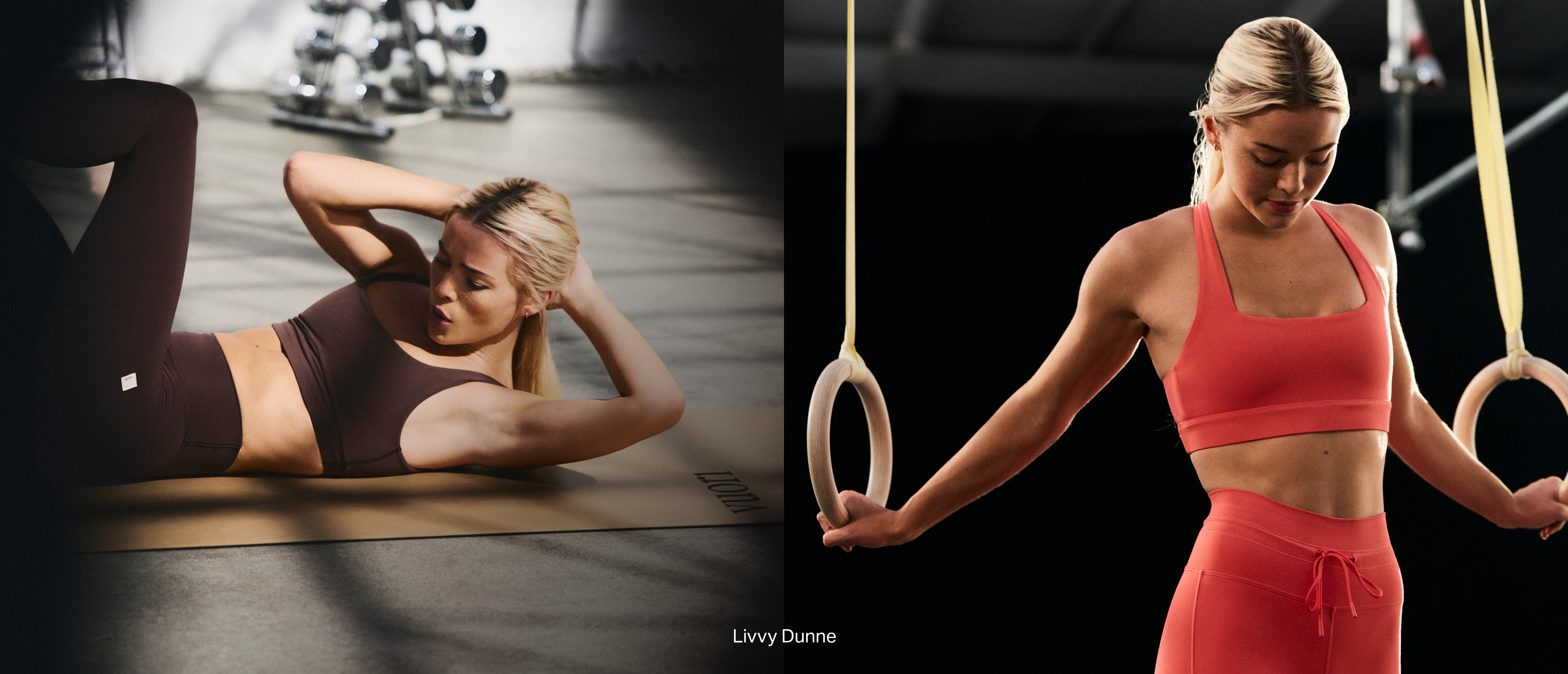 livvy dunne wearing vuori clothing