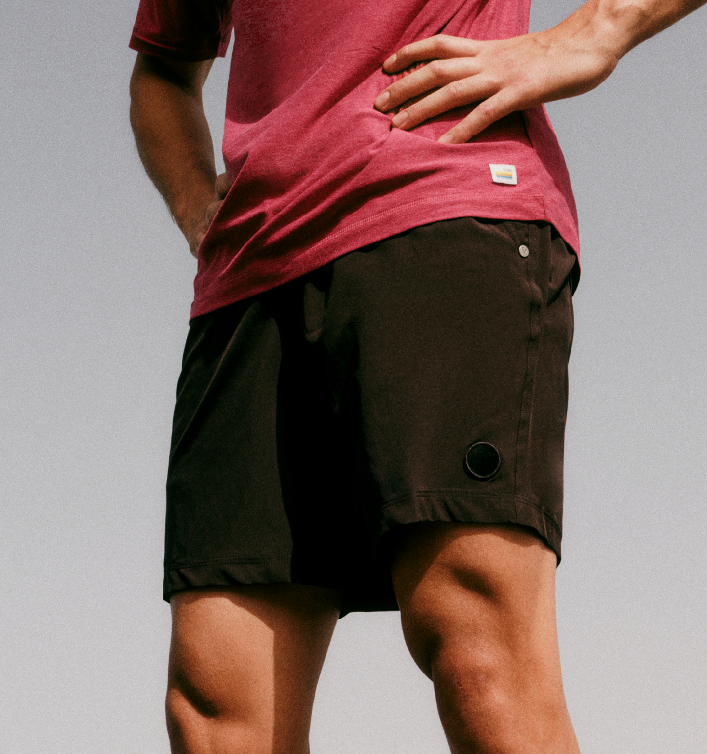 man wearing vuori clothing
