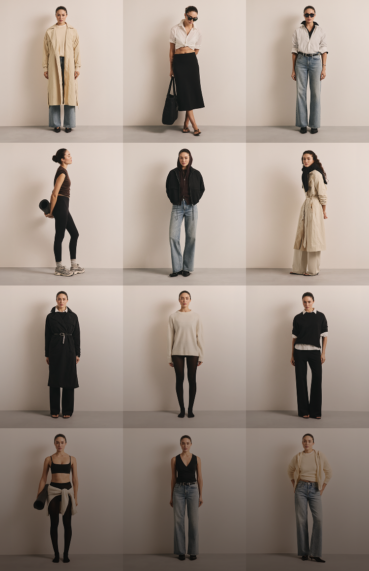 woman wearing the anywhere edit