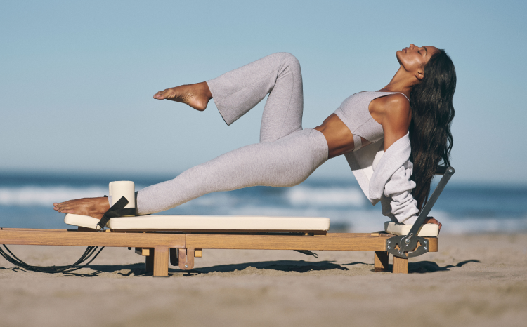 woman wearing dreamknit