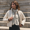 woman wearing canyon insulated jacket