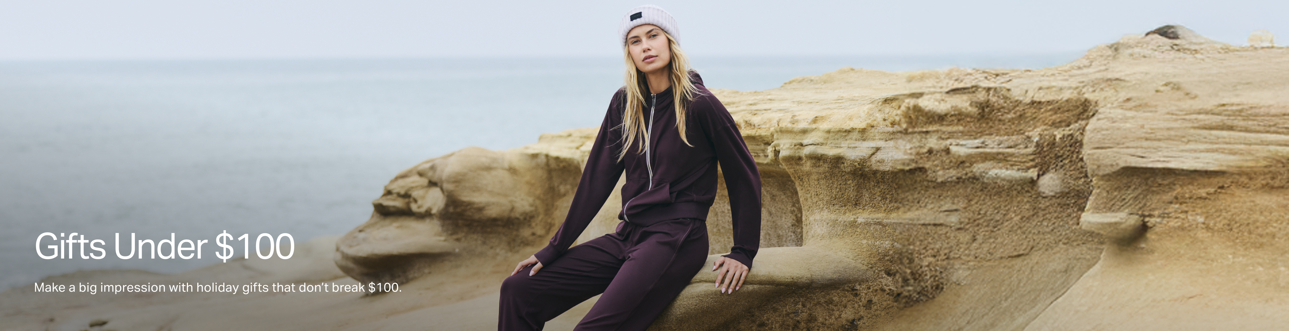 woman wearing vuori clothing