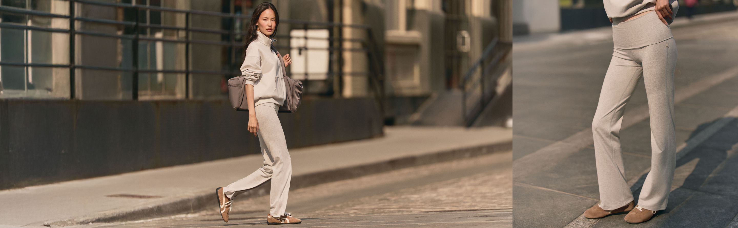 woman wearing dreamknit 