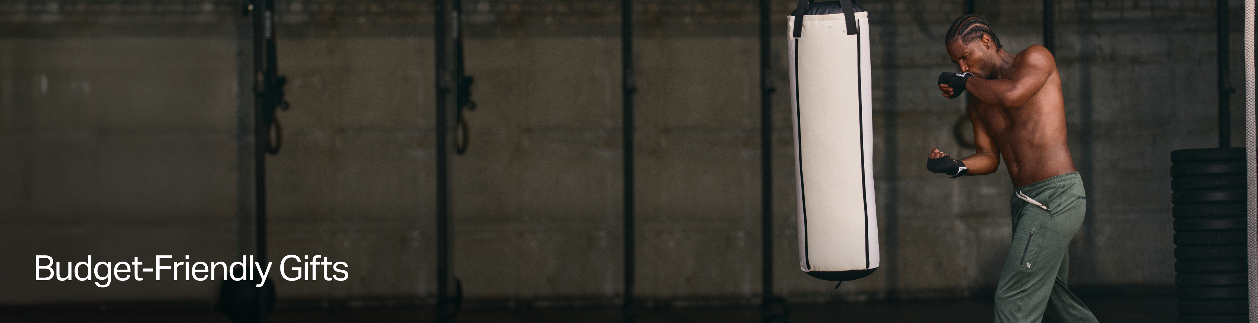 man wearing vuori joggers