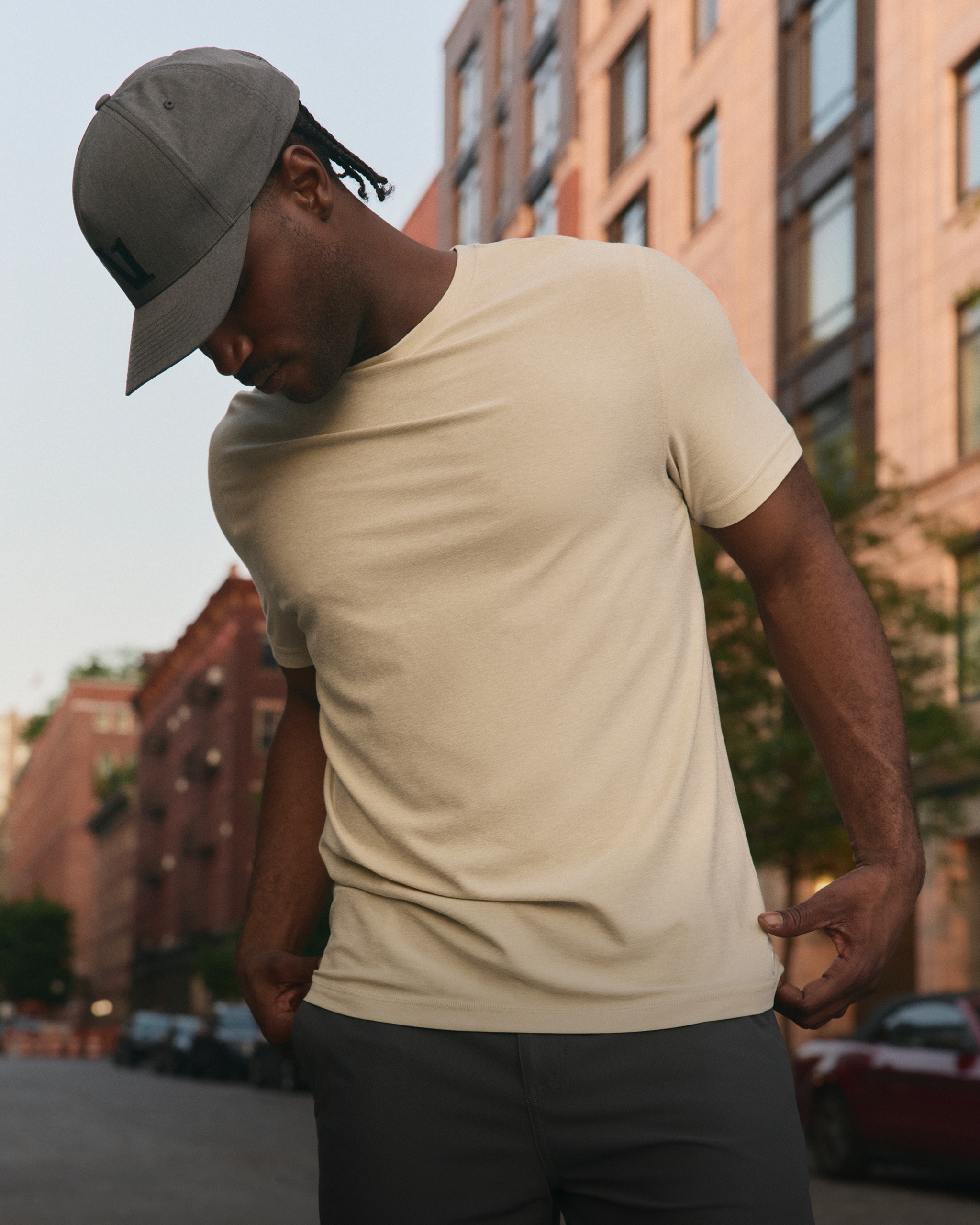 man wearing ponto tee