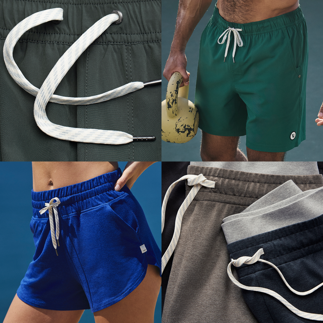 vuori signature drawcord across styles