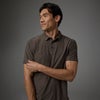 man wearing strato tech polo