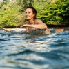 alana blanchard wearing the dune bikini in ivy