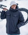 man in northmost insulated parka