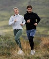 woman and man in vuori clothing