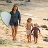 alana blanchard wearing halo half zip cropped hoodie