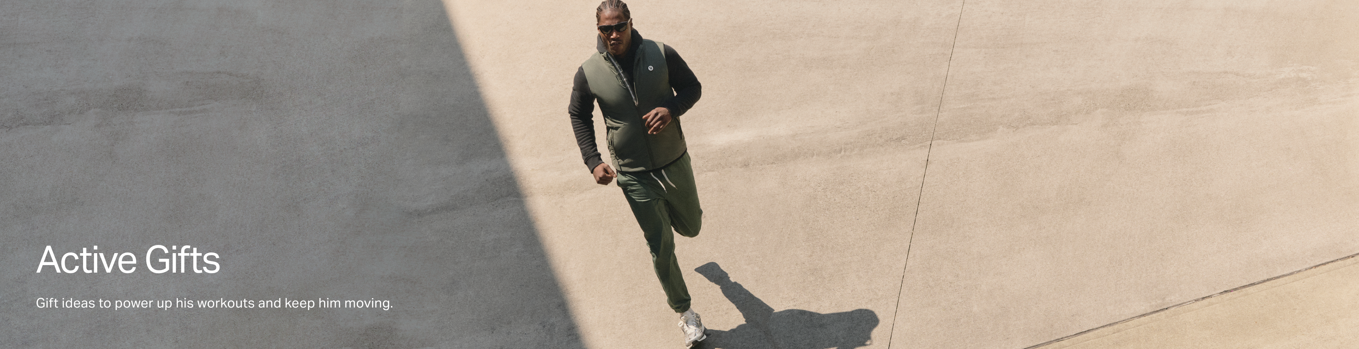 man wearing sunday performance jogger