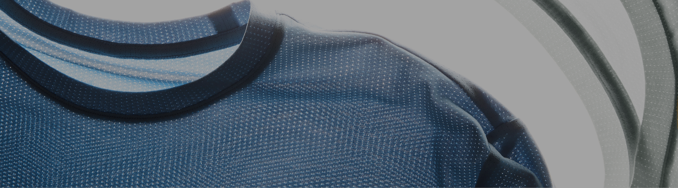 close up of strato breathe shirt