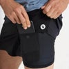 man wearing the course short