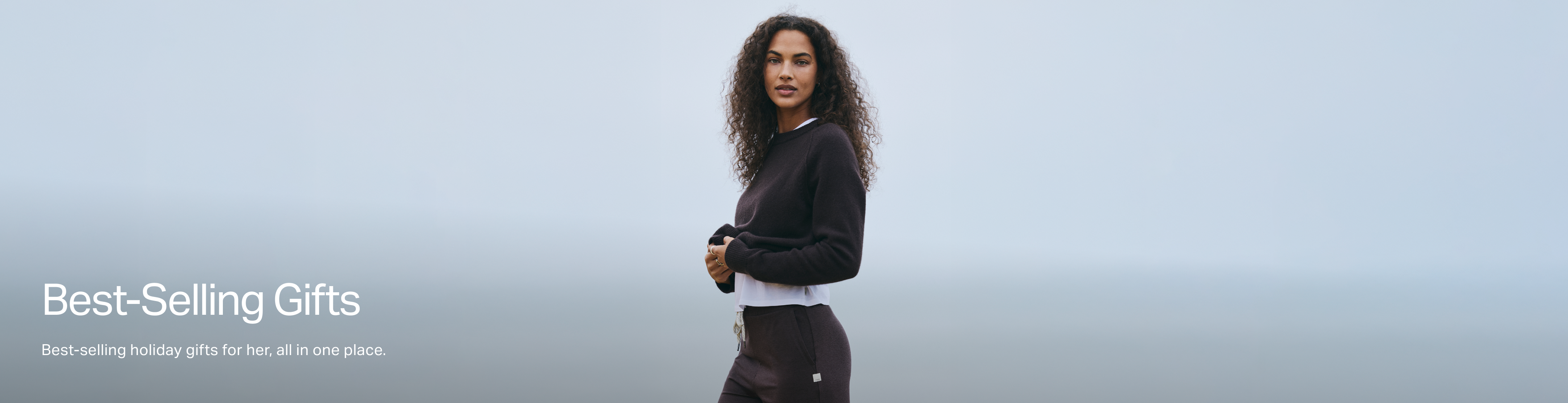 woman wearing vuori clothing