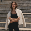 woman wearing canyon insulated jacket