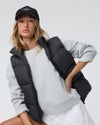 woman wearing hillside down vest