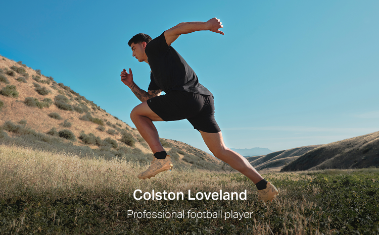 colston loveland wearing vuori clothing