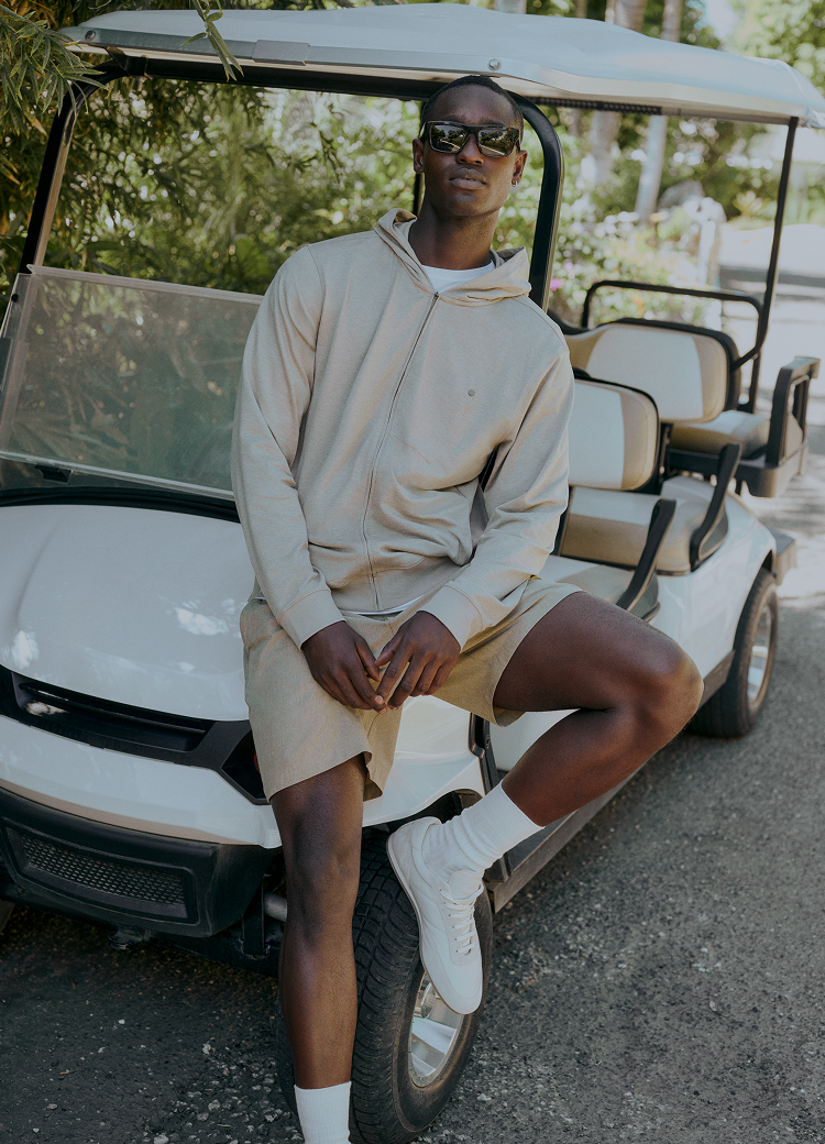 man wearing vuori clothing