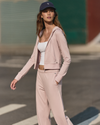 woman wearing vuori clothing