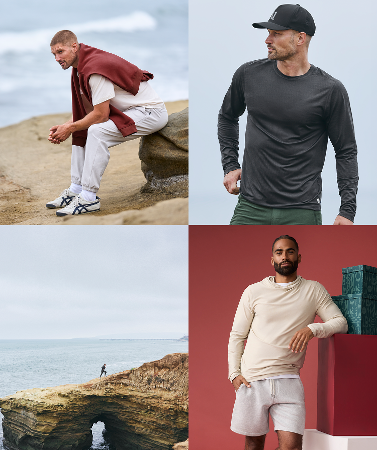 men in vuori clothing