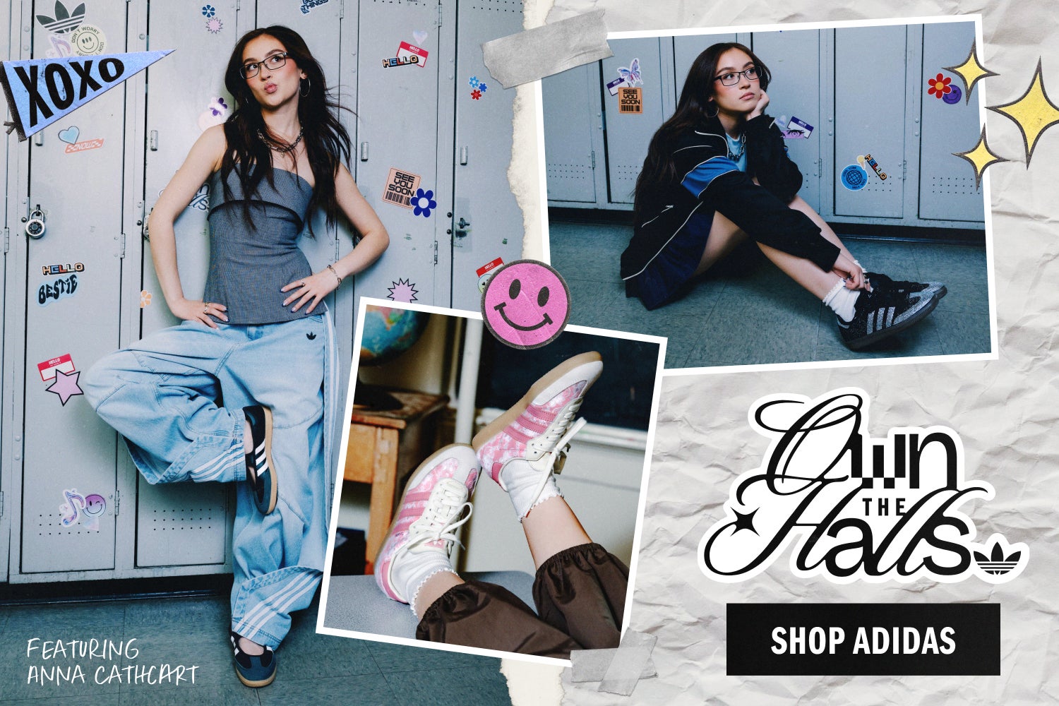 Shop trending back-to-school sneakers from adidas with Anna Cathcart
