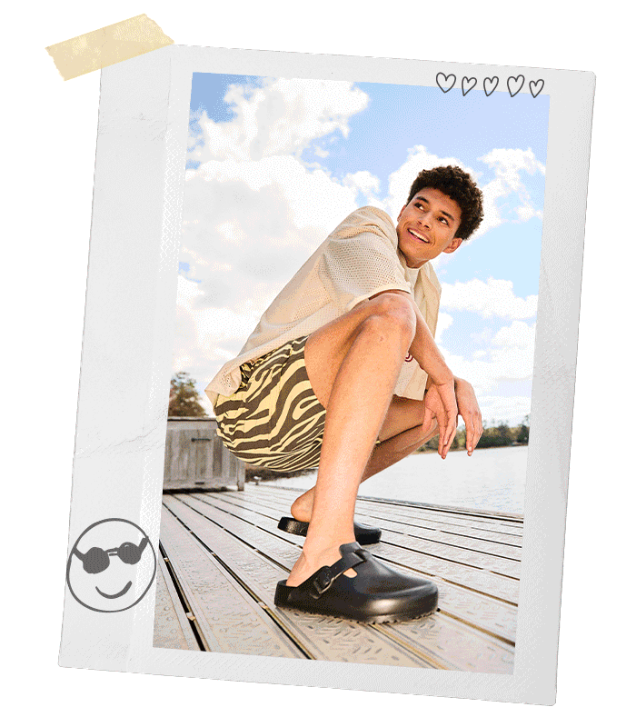 Shop vacation essential shoes from PUMA, Birkenstock, and more