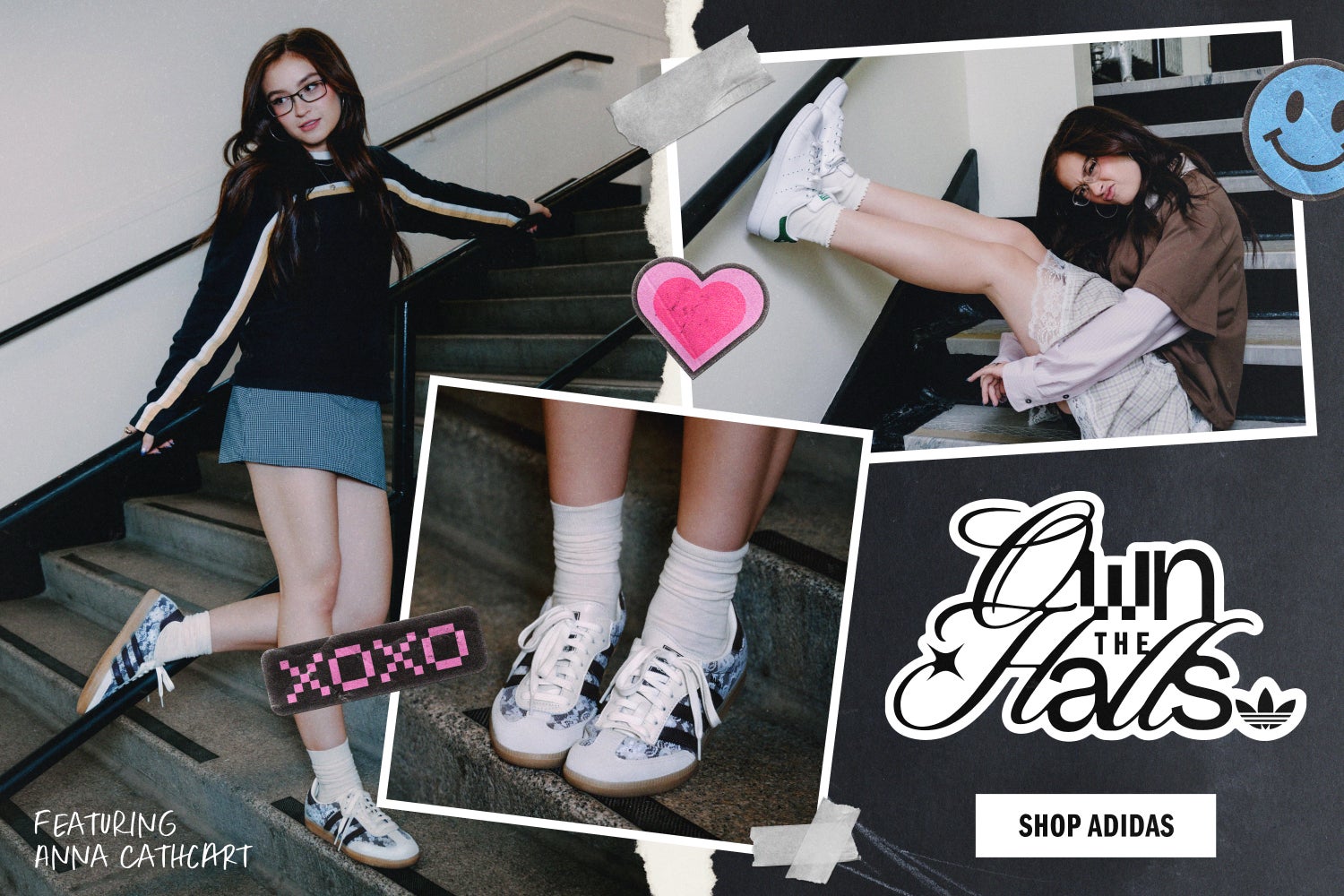 Shop trending back-to-school sneakers from adidas with Anna Cathcart