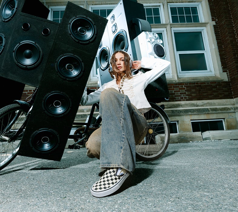For singer-songwriter Inji every day is a club anthem. Check out Inji's undeniable style in footwear here.