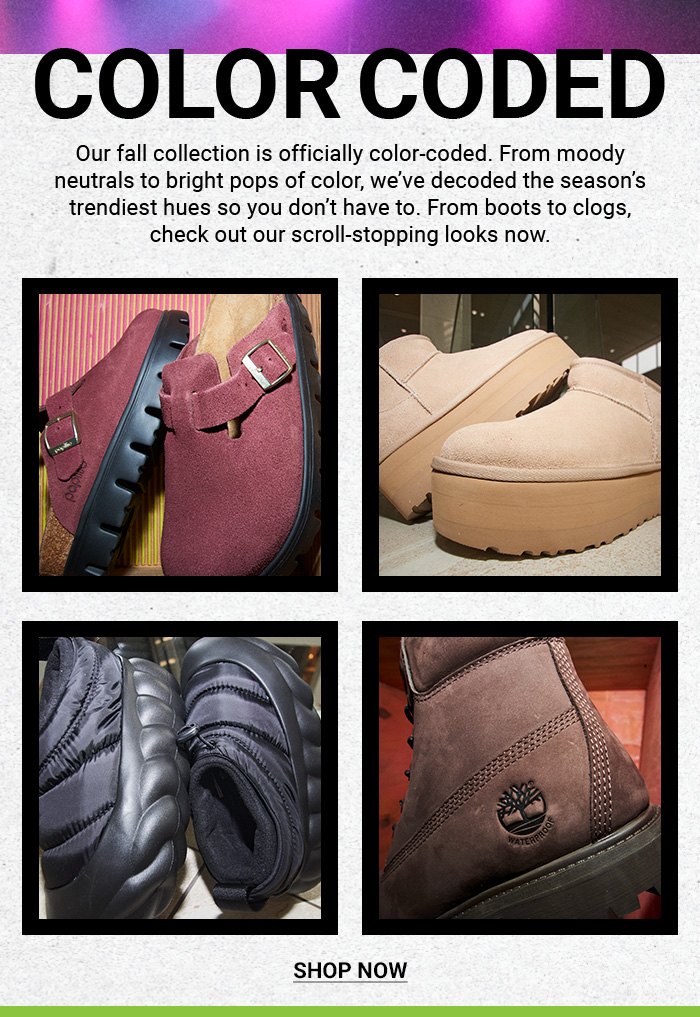 Fall color trend collection