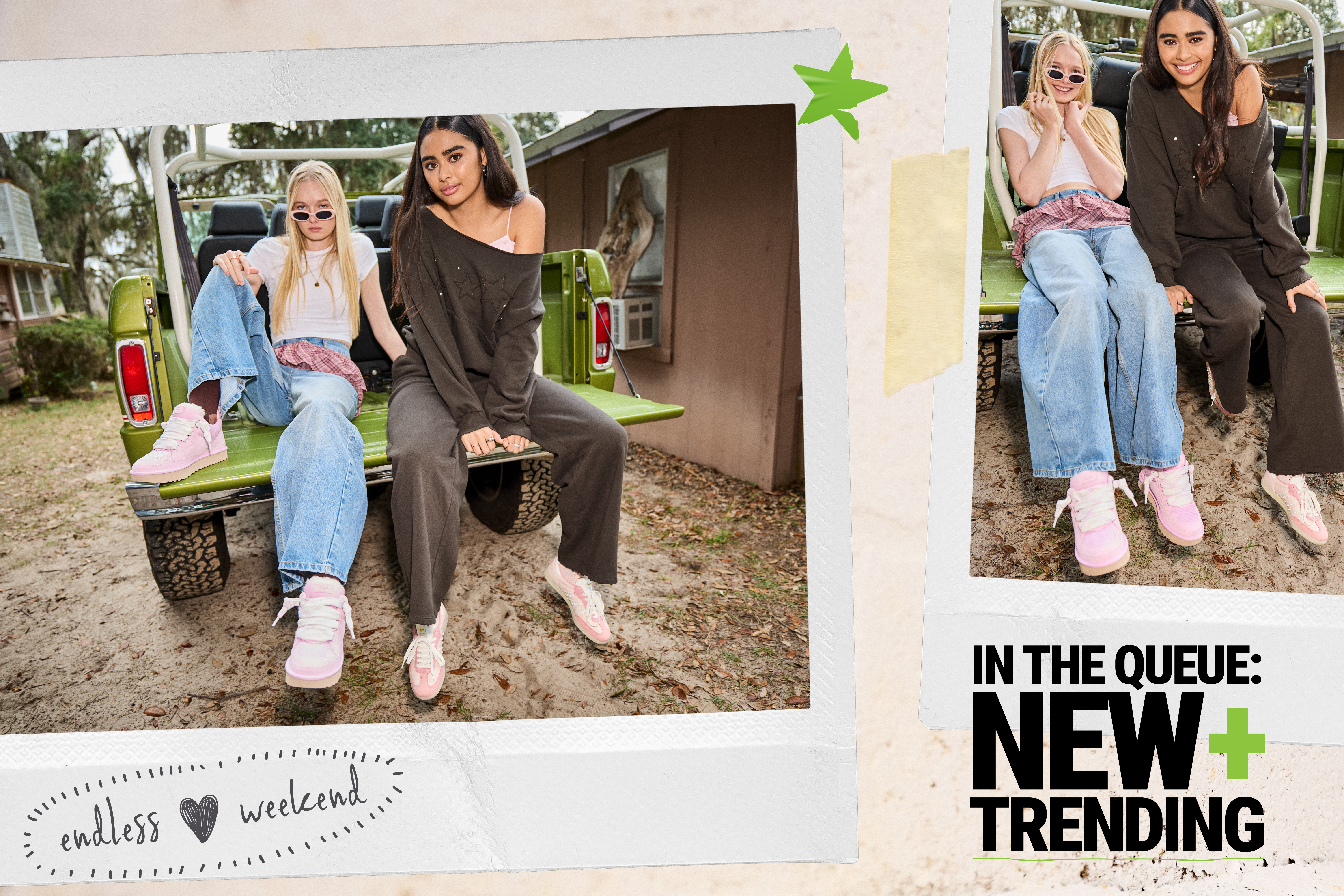 Bring on spring with pops of pink and playful hues that make every look in bloom.