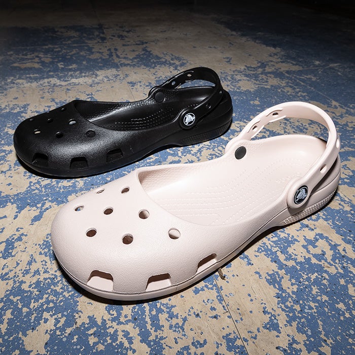 Womens Crocs Classic Ballet Flat - Quartz