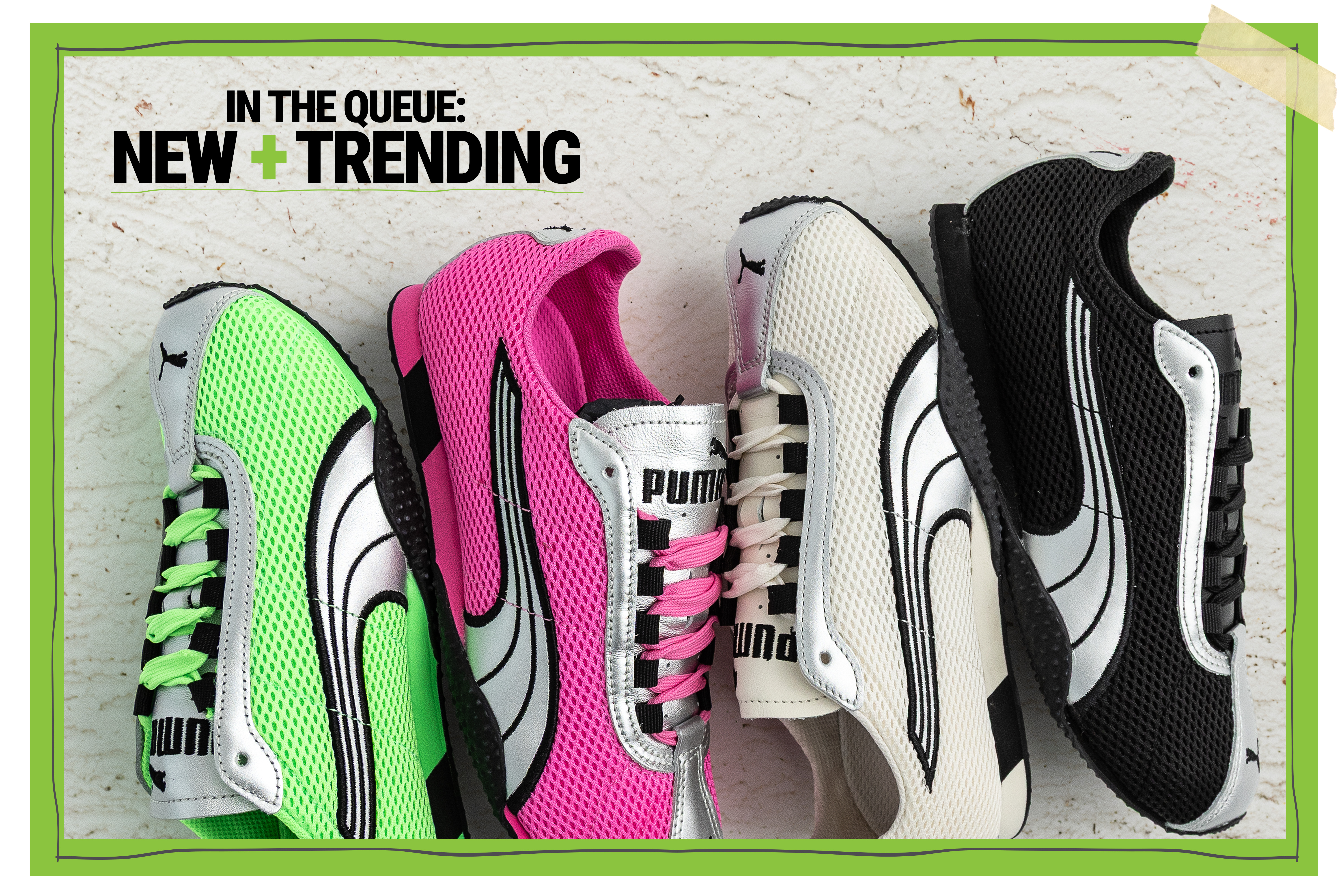 Inspired by PUMA’s iconic 2000s running spikes, H-Street brings sprinting heritage into a new era with a lightweight mesh upper, low-profile shape, and bold new colors. It’s a track-born icon made for modern streets.