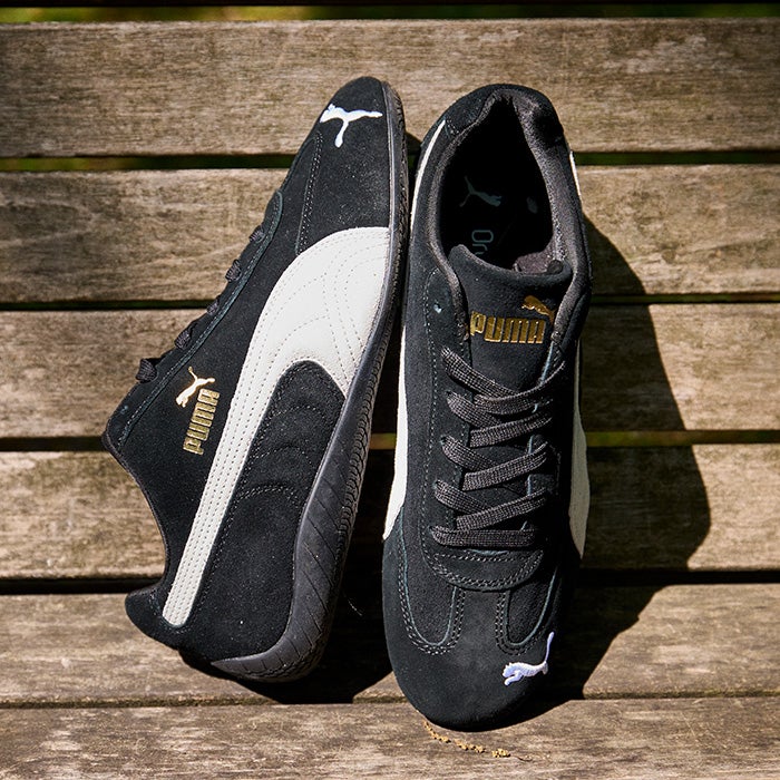 Mens PUMA Speedcat OG Athletic Shoe - Black / White
